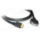 HDMI-DVI-MF-01 - Цифровой кабель HDMI штекер> DVI гнездо, серия XL, для удаленных источников