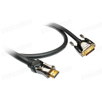 HDMI-DVI-XL5-MM-02 - Цифровой кабель HDMI штекер > DVI штекер, серия XL5, для удаленных источников