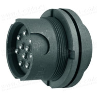 J00050A0587 - Роз'єм круглий LF10 багатоконтактний, панельний, гніздо, MIL-Std. U-79/U