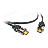HDMISL5-MM-04.5 - Еластичний кабель HDMI з Fast Ethernet, серія SL5, металевий корпус