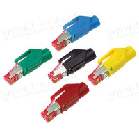 RJ45CR5E4R - Разъем RJ45 кабельный под витую пару Cat. 5e Gigabit Ethernet (1000 BASE -T)