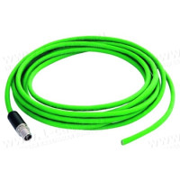 L83502A0000 Кабель комутаційний перехідний, індустріальний, Industry-Patch, Cat.6A S/FTP, STX M12x1 штекер