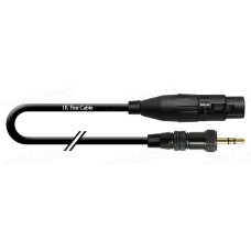 1T-AMB33-0.03NA - Кабель микрофонный, Basic, XLR3 штекер > Jack 3.5 stereo штекер