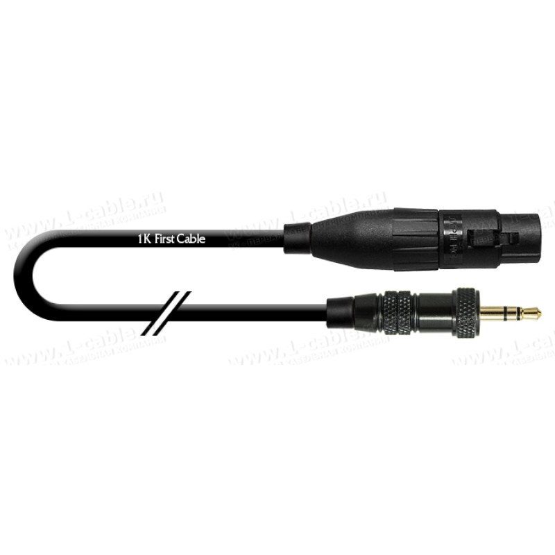 1T-AMB33-0.03NA - Кабель микрофонный, Basic, XLR3 штекер > Jack 3.5 stereo штекер