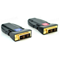 HIT-DVI4K2K-FO-300 - Компактний подовжувач сигналів DVI Ultra HD (4K2K) по оптоволокну на відстань до 1000м