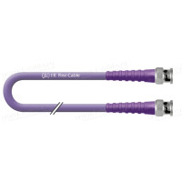 1T-VDFS1-028 Кабель видео цифровой SDI/HDTV, серия Flex Standart, 75 Ом BNC штекер > BNC штекер, диаметр- 6.1 мм