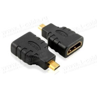 HDMI2microHDMI-FM - Адаптер прохідний HDMI гніздо > micro HDMI штекер (тип D), HDMI A тип/F
