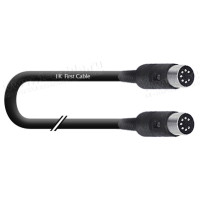 1T-BIT49-MM-01 Кабель для передавання даних (повний подовжувач), DIN7-пін штекер > DIN7-пін штекер