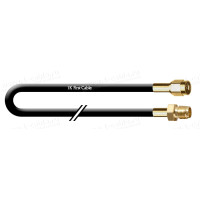 1T-VX38-00.5 Кабель коаксіальний 50 Ом, на основі RG-58, SMA штекер > SMA гніздо, діаметр - 5.0 мм