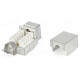 RJ45-MP8(8P)-FS - Разъем RJ45, панельная вставка keystone, категория 5e, dual IDC