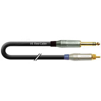1T-AIC29-01 Аудиокабель переходной, Jack 6.3 stereo штекер > RCA штекер