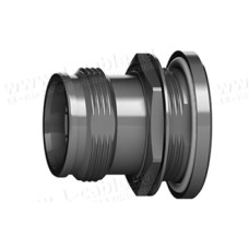J01441A0011 - Роз'єм 4.3-10 панельний, гніздо, ц.контакт-різьбове з'єднання М3, 50 Ом
