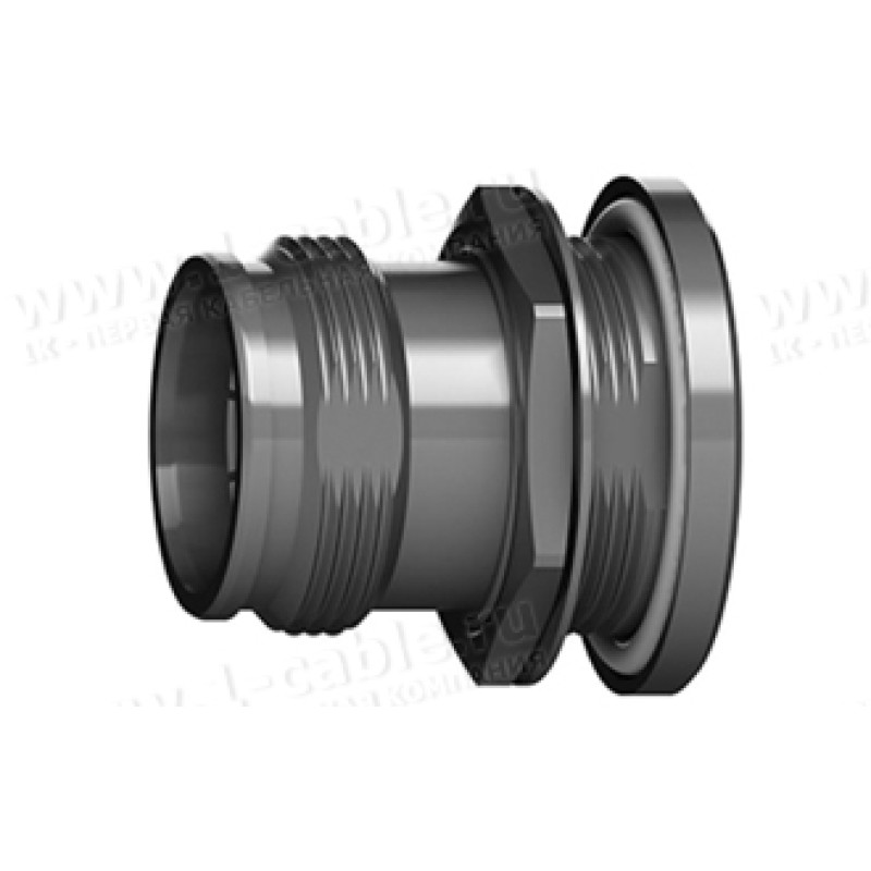 J01441A0011 - Роз'єм 4.3-10 панельний, гніздо, ц.контакт-різьбове з'єднання М3, 50 Ом