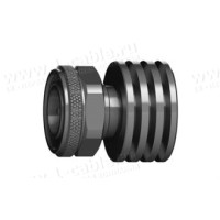 J01444A0000 - Навантажувальний опір 4.3-10, штекер, 50 Ом, 2 Вт, <7.5 ГГц, різьбовий тип фіксації