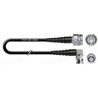 1T-VX23-000.5 Кабель коаксиальный переходной 50 Ом, стандартный, N штекер > BNC штекер угловой