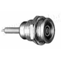 ERA.0S.403.CLL - Роз'єм коаксіальний, панельний, серія 0S.403, 50 Ом, гніздо, пайка