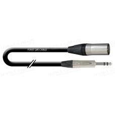 1T-AMGN25-00.5 - Кабель микрофонный, Grade, XLR3 штекер > Jack 6.3 stereo штекер (Neutrik)