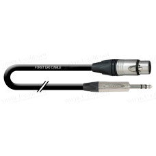 1T-AMGN26-01 - Кабель микрофонный, Grade, XLR3 гнездо > Jack 6.3 stereo штекер (Neutrik)