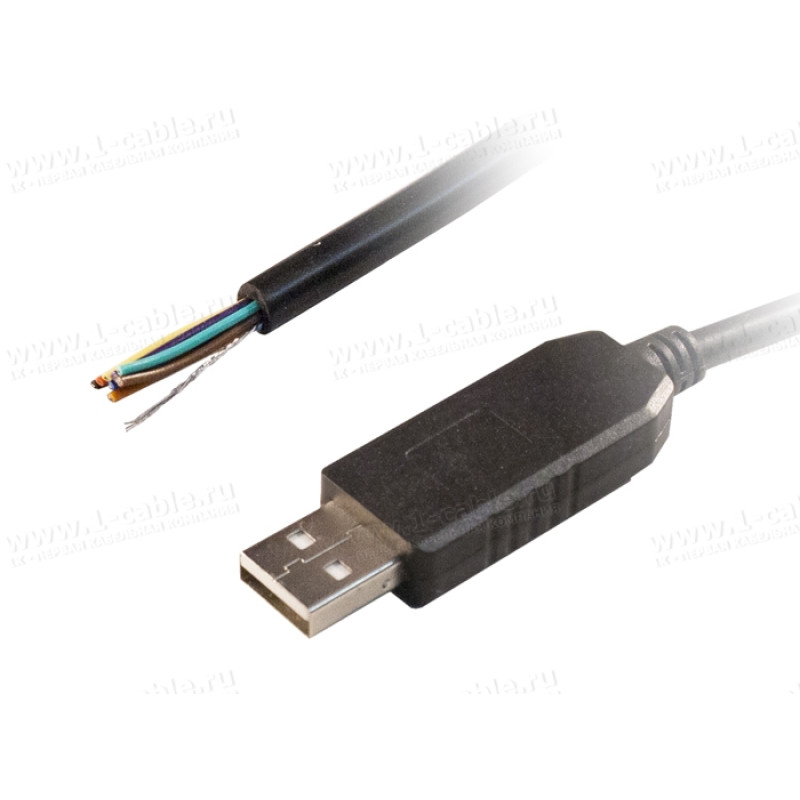 1KC-USB2COM-AP-1.8 - Кабель-перетворювач активний, інтерфейсний USB2.0 > COM RS232
