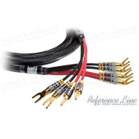 1T-AR90-10 - Акустический кабель, REFERENCE Line, 4х Spade (45 гр.) > 2х Spade/2x Banana