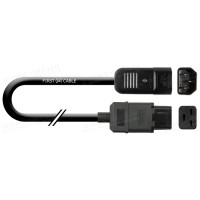 1T-MP18-00.5 Кабель силовий в ізоляції H07RN-F, еластичний, IEC320 C19 гніздо > C14 IEC320 штекер