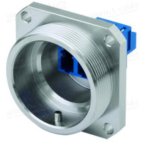 J68071A0000 - Адаптер оптичний LC Duplex панельний, гніздо-гніздо, індустріальний, серія TOC