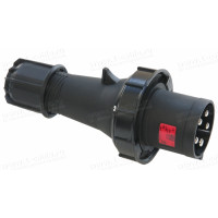 033-6xs - Кабельний штекер СЕЕ-типу, IP67, серія MIDNIGHT, 2P+E, ном. 230В, ном.струм 63А