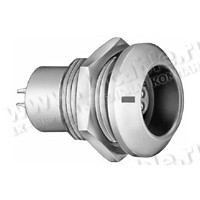 HGG.4K.307.CLLPV - Разъём многоконтактный панельный, гнездо, серия K герметичный, размер 4K