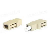 FA-P00Z-LC/LC-N/WH-BG - Оптичний адаптер панельний перехідний LC-LC simplex, багатомодовий