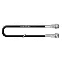 1T-VX24-05 Кабель коаксиальный 50 Ом, стандартный, на основе RG-58С/U, F штекер > F штекер
