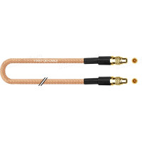 1T-VXS55-000.5 Кабель коаксиальный 50 Ом, компактный на основе RG-316, MMCX штекер > MMCX штекер