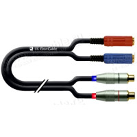 1T-AIC37-00.15 - Аудиокабель переходной, 2x Jack 3,5 mono гнездо > 2x RCA гнездо