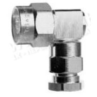 J01020D0124 - Роз'єм N кабельний, штекер кутовий, муфта-закрутка, SCF38-50 J, монтаж D07