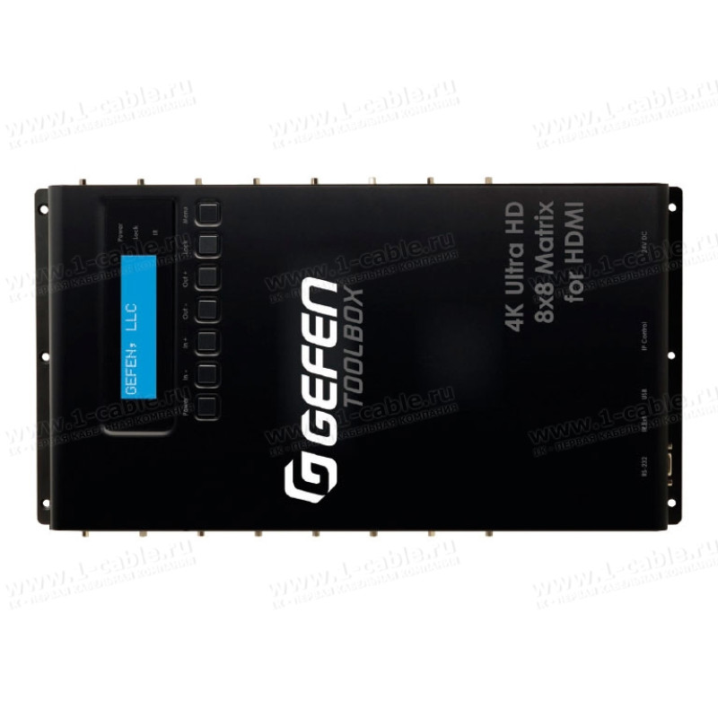 GTB-HD4K2K-848-BLK - Матричний відео комутатор сигналів HDMI2.0 8х8, з підтримкою 4K x 2K