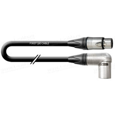 1T-AMGN13-01 - Кабель микрофонный, Grade, XLR3 гнездо > XLR3 штекер угловой (Neutrik)