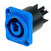 NAC3MPA-1 - Панельний роз'єм powerCON 20А, тип-А, D-посадка, power IN System, кількість контактів- 3