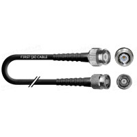 1T-VXL40-00.5 Кабель коаксіальний перехідний 50 Ом, на основі LMR-240LL, TNC штекер > R-TNC штекер