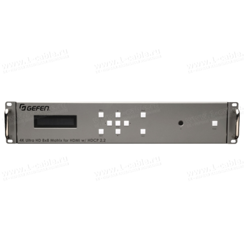 EXT-UHD-88 - Видео коммутатор сигналов HDMI2.0 8х8, с поддержкой 4K, 3D, HDCP 1.4 и 2.2