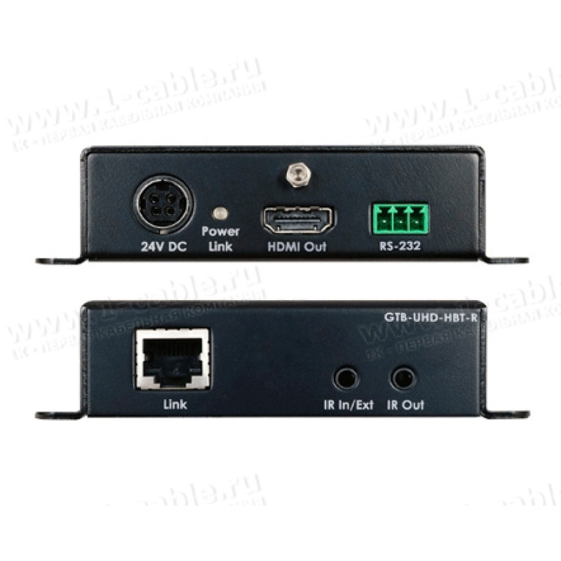 GTB-UHD-HBT - Подовжувач ліній HDMI 2.0 по кабелю вита пара (Cat.5e) на довжини до 100 м