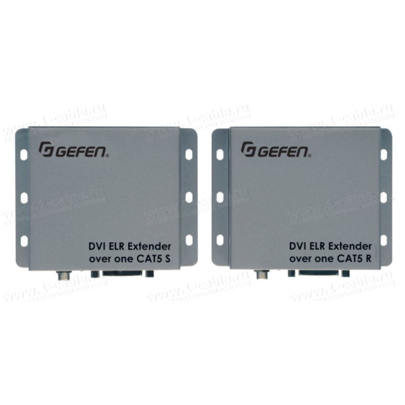 EXT-DVI-1CAT5-ELR - Подовжувач ліній DVI-D Single Link по одному кабелю кручена пара