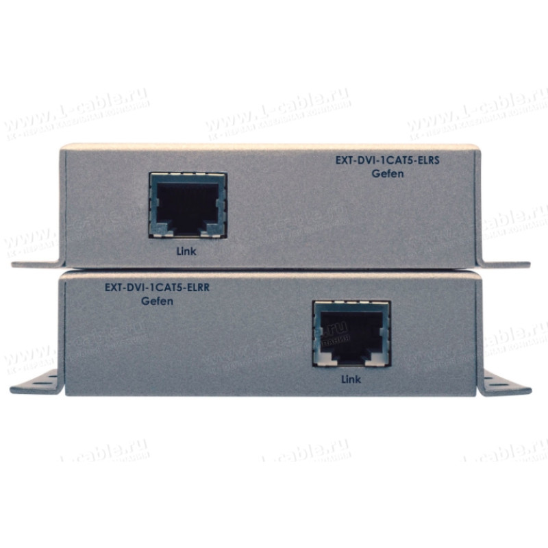 EXT-DVI-1CAT5-ELR - Подовжувач ліній DVI-D Single Link по одному кабелю кручена пара