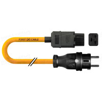 1T-MPC5-01OR Кабель cиловой в резиновой изоляции H07RN-F и защитной цветной оплетке, эластичный, SCHUKO штекер