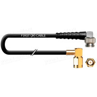 1T-VX59-06 Кабель коаксиальный переходной 50 Ом, стандартный, TNC штекер угловой > SMA штекер угловой