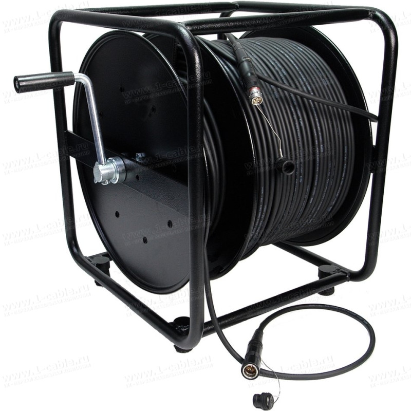 CAM-PUUD050.0 - Камерна HD система на котушці, гібридний кабель камерного каналу, SMPTE304M(Lemo)