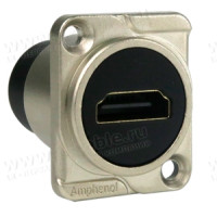 AC-HDMI-RRB - Адаптер прохідний панельний HDMI гніздо > HDMI гніздо, D- посадка, контактів-19