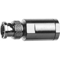 J01000A1940 - Конектор BNC кабельний, штекер, муфта (закрутка), 50 Ом, RG-213 / U; RG-214/U