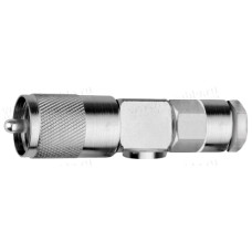 J01040A0015 - Роз'єм UHF кабельний, штекер, муфта-закрутка, G30 (1.5/3.8); LMR-240 TMS