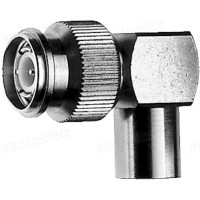 J01019A0012 - Перехідник TNC штекер <> FME штекер, кутовий, 2ГГц, втрати на відображення 21 дб/1.5 ГГц