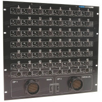 19ML48VE - Stage Box рэковый, серия MultiLink 19", размер 10U, 48 каналов, FOH-терминал