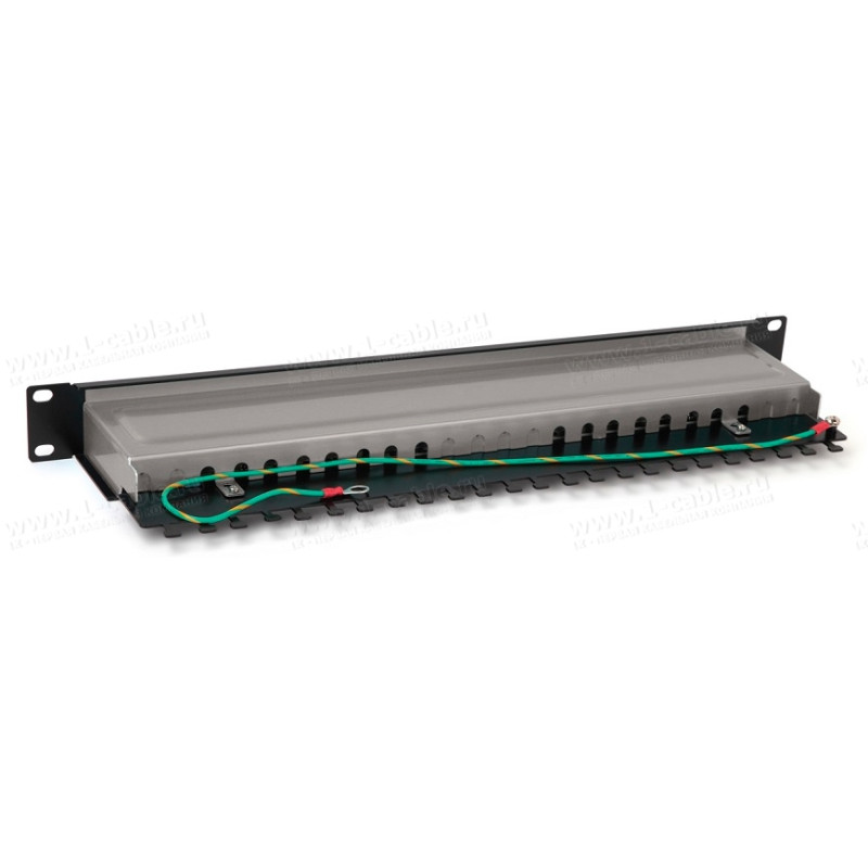 PP3-1U-24-C6-SH-110D - Патч-панель для установки в рэк 19", экранированные RJ45, категория 6